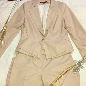 White House Black Market Suit and Pants attire.